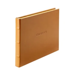 Traditional Leather Guest Book