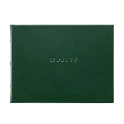 Traditional Leather Guest Book