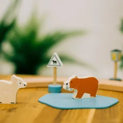 Train Set Woodland Animal