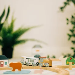 Train Set Woodland Animal