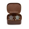Travel Watch Case No. 257 in Vintage Chestnut Leather