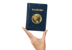 Traveler Passport Cover in Navy