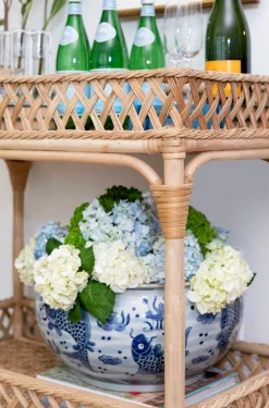 Trellis Bar Cart