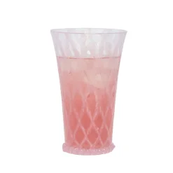 Trellis Large Tumbler in Blush