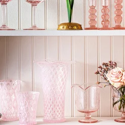 Trellis Small Tumbler in Blush