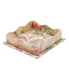 Trinket Cocktail Napkin Tray in Multicolor Marbling