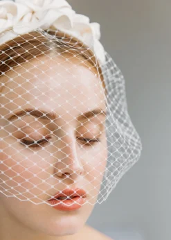 Triple Rosette with Veil