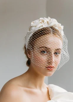 Triple Rosette with Veil