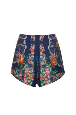 Trish Shorts in Gemma Scarf Navy