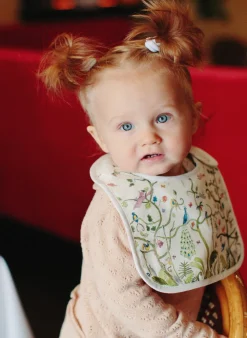 Tropical Chinoiserie Bib