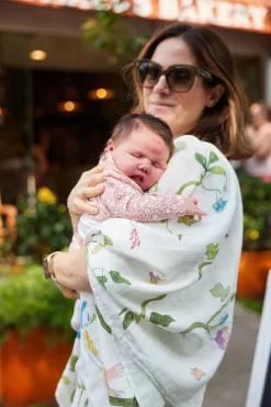 Tropical Chinoiserie Shawl Blanket