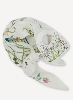 Tropical Chinoiserie Shawl Blanket