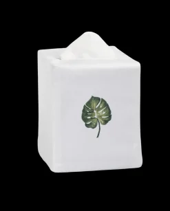 Tropical Leaf Tissue Box Cover
