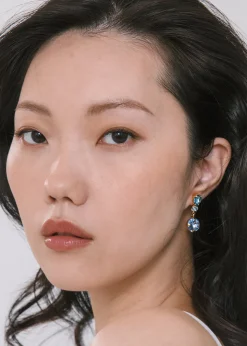 Trystan Earrings Sky