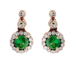 Tsavorite Earrings
