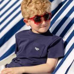 Tucker Tee in Narragansett Navy