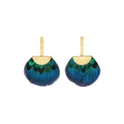 Tucket Blue Grecian Earring