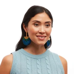 Tucket Blue Grecian Earring