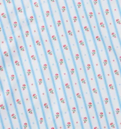 Tummy Time Mat - Floral Stripe