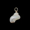Turbo Shell Charm in White