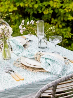 Turquoise Amelia Tablecloth