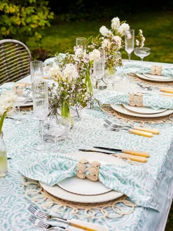 Turquoise Amelia Tablecloth