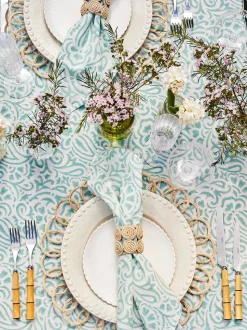 Turquoise Amelia Tablecloth