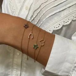 Turquoise Star Charm Bracelet