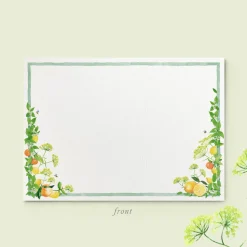 Tuttifrutti Stationery Cards, Personalized Set of 50