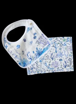 Under the Sea Bib and Burp Cloth Set