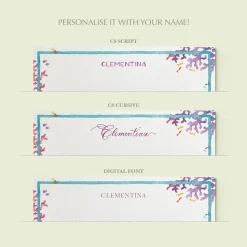 Under The Sea Stationery Cards, Personalized Set of 50