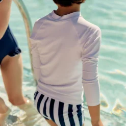 Unisex Crane White Rashguard