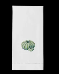 Urchin Teal Hand Towel