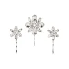 Vada Bobby Pin Set in Crystal