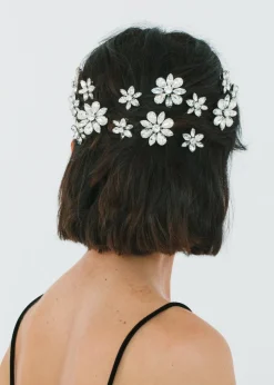 Vada Bobby Pin Set in Crystal