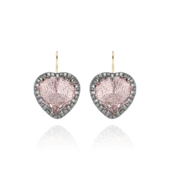 Valentina 'I Love NY' Button Earrings