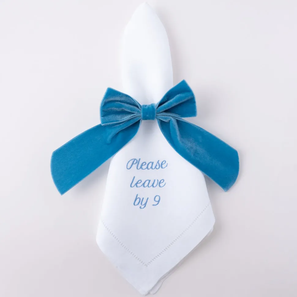 Velvet Napkin Bow