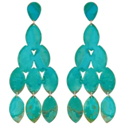 Verdigris Kiketta Earrings