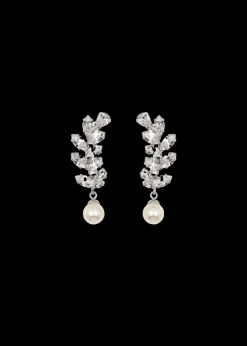 Verla Earrings in Crystal