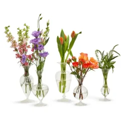 Verre Fluted Vase, Set of 5