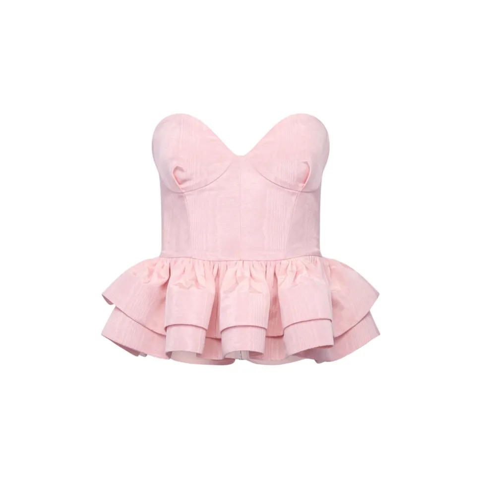 Vesper Corset Top in Opal Moire