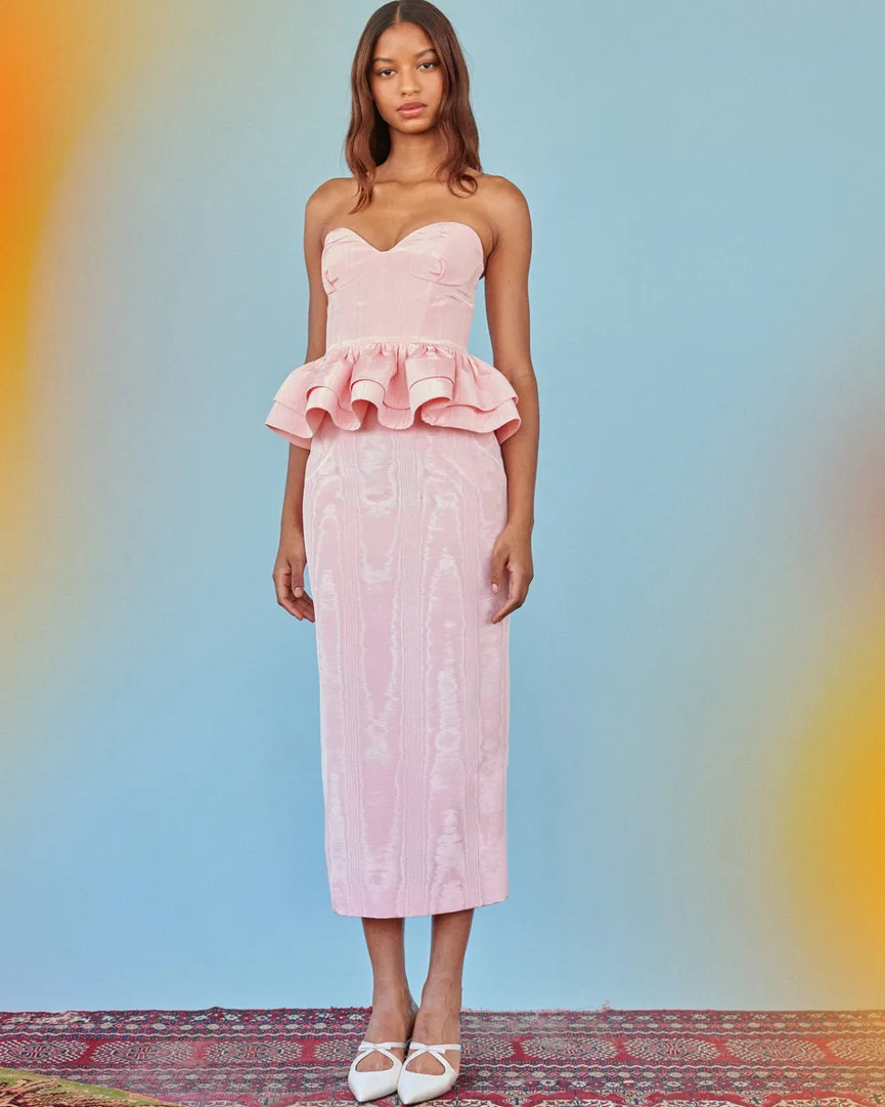 Vesper Corset Top in Opal Moire