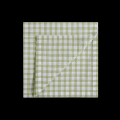 Vichy Napkin in Sage