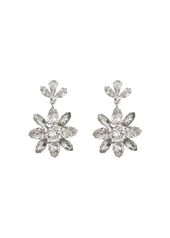 Vienna Earrings in Crystal
