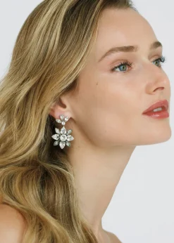Vienna Earrings in Crystal