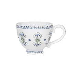 Villa Seville Breakfast Cup in Chambray