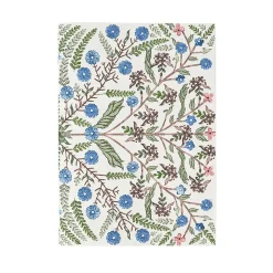 Villa Seville Embroidered 7" x 10" Paper Journal in Chambray