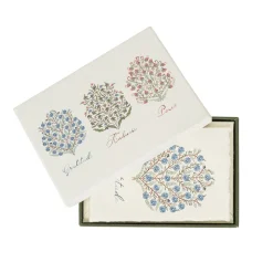 Villa Seville Note Card Assorted Set of 6 in Chambray