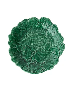 Vine Leaf Cake Stand in Green