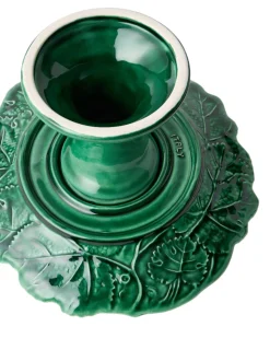 Vine Leaf Cake Stand in Green